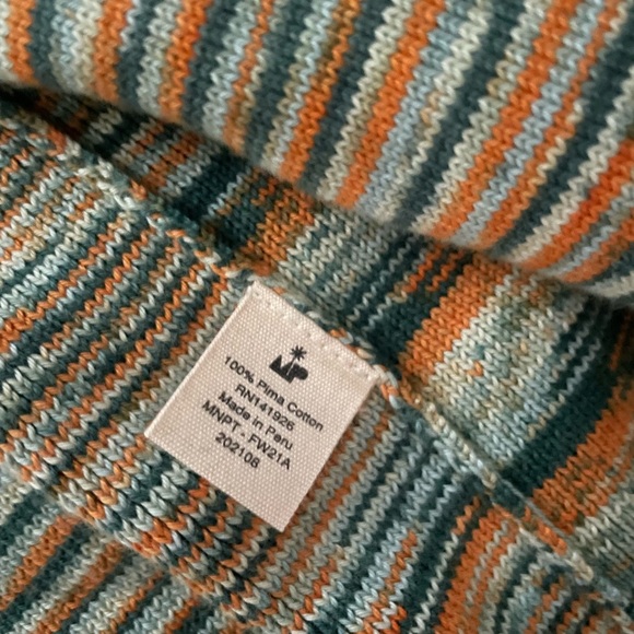 Misha and Puff Cotton Jersey Piper Cardigan in Peacock Space Dye - Picture 3 of 9